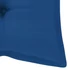 Kép 8/10 - VidaXL tömör akácfa kerti pad párnával 120 cm