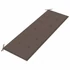 Kép 5/9 - VidaXL tömör tíkfa Batavia pad tópszínű párnával 150 cm