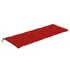 Kép 5/9 - VidaXL tömör tíkfa Batavia pad piros párnával 150 cm