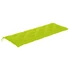 Kép 5/9 - VidaXL tömör tíkfa Batavia pad világoszöld párnával 150 cm