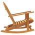 Kép 5/8 - VidaXL 2 db tömör tíkfa kerti adirondack hintaszék 79 x 100 x 103 cm