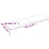 Kép 9/10 - VidaXL sötétbarna kezelt tömör tölgyfa asztallap 160x40x(2-4) cm