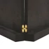 Kép 7/10 - VidaXL sötétbarna kezelt tömör tölgyfa asztallap 160x40x(2-6) cm