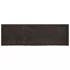 Kép 4/10 - VidaXL sötétbarna kezelt tömör tölgyfa asztallap 160x50x(2-4) cm