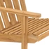 Kép 5/6 - VidaXL tömör tíkfa adirondack szék