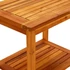 Kép 6/7 - VidaXL tömör akácfa dohányzóasztal 50 x 35 x 45 cm