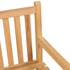 Kép 4/6 - VidaXL tömör tíkfa kerti pad 114 cm