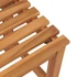 Kép 7/8 - VidaXL tömör tíkfa kerti pad 114 cm