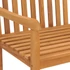 Kép 5/7 - VidaXL tömör tíkfa kerti pad 180 cm