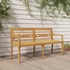 Kép 1/6 - VidaXL tömör tíkfa Batavia pad 150 cm