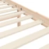 Kép 10/10 - VidaXL tömör fa ágykeret fejtámlával 90 x 200 cm