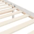 Kép 10/10 - VidaXL fehér tömör fa ágykeret fejtámlával 90 x 200 cm