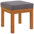 Kép 3/7 - VidaXL 2 db tömör akácfa kerti ülőke párnákkal 40 x 40 x 42 cm
