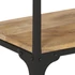 Kép 5/10 - VidaXL tömör mangófa tálalóasztal 110 x 30 x 75 cm