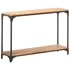 Kép 8/10 - VidaXL tömör akácfa tálalóasztal 110 x 30 x 75 cm