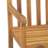 Kép 7/8 - VidaXL 4 db tömör akácfa kerti szék 56 x 55,5 x 90 cm