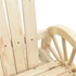 Kép 8/10 - VidaXL 4 db tömör fenyőfa kerti Adirondack szék