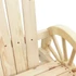 Kép 8/10 - VidaXL 2 db tömör fenyőfa Adirondack hintaszék