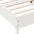Kép 7/9 - VidaXL fehér tömör fenyőfa ágy matrac nélkül 160 x 200 cm