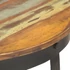 Kép 5/10 - VidaXL tömör újrahasznosított fa dohányzóasztal Ø68 x 43 cm