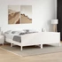 Kép 1/9 - VidaXL fehér tömör fenyőfa ágy matrac nélkül 180 x 200 cm