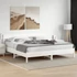 Kép 1/9 - VidaXL fehér tömör fenyőfa ágy matrac nélkül 180 x 200 cm