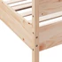 Kép 7/9 - VidaXL tömör fenyőfa ágy matrac nélkül 90 x 200 cm