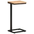Kép 2/10 - VidaXL 2 db tömör akácfa kisasztal 31,5 x 24,5 x 64,5 cm