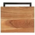 Kép 6/10 - VidaXL 2 db tömör akácfa kisasztal 31,5 x 24,5 x 64,5 cm