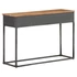 Kép 3/10 - VidaXL tömör akácfa tálalóasztal 110 x 35 x 75 cm