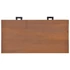 Kép 6/10 - VidaXL tömör tíkfa irodai asztal 81 x 40 x 75 cm