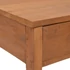 Kép 7/10 - VidaXL tömör tíkfa irodai asztal 81 x 40 x 75 cm