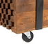 Kép 6/8 - VidaXL tömör tíkfa dohányzóasztal 110 x 45 x 38 cm