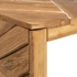 Kép 5/7 - VidaXL eróziós tömör tíkfa dohányzóasztal 110 x 35 x 38 cm