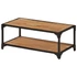 Kép 9/10 - VidaXL tömör akácfa dohányzóasztal 90 x 45 x 35 cm