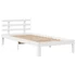 Kép 7/10 - VidaXL fehér tömör fenyőfa ágykeret fiókokkal 90 x 200 cm