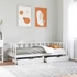Kép 1/10 - VidaXL fehér tömör fenyőfa kanapéágy fiókokkal 90 x 200 cm