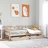 Kép 1/10 - VidaXL tömör fenyőfa kanapéágy fiókkal 90 x 200 cm