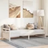 Kép 1/10 - VidaXL fehér tömör fenyőfa kanapéágy matraccal 90 x 200 cm