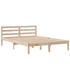Kép 8/10 - VidaXL tömör fenyőfa könyvespolcos ágy matrac nélkül 140 x 200 cm