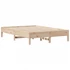 Kép 8/10 - VidaXL tömör fenyőfa könyvespolcos ágy matrac nélkül 140 x 200 cm