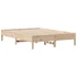 Kép 8/10 - VidaXL tömör fenyőfa könyvespolcos ágy matrac nélkül 160 x 200 cm