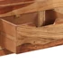 Kép 5/10 - VidaXL tömör akácfa tálalóasztal 110 x 35 x 75 cm