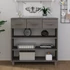 Kép 1/10 - VidaXL HAMAR világosszürke tömör fenyőfa tálalóasztal 90 x 35 x 90 cm