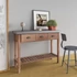 Kép 1/8 - VidaXL tömör fenyőfa tálalóasztal 110 x 35 x 80 cm