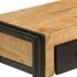Kép 4/10 - VidaXL tömör mangófa tálalóasztal 110 x 30 x 76 cm