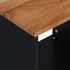 Kép 6/10 - VidaXL tömör akácfa és szerelt fa dohányzóasztal 40 x 31 x 46 cm
