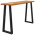 Kép 3/10 - VidaXL tömör akácfa konzolasztal természetes éllel 140 x 40 x 80 cm
