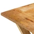 Kép 5/9 - VidaXL tömör mangófa dohányzóasztal 110 x 52 x 40 cm