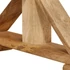 Kép 8/9 - VidaXL tömör mangófa dohányzóasztal 110 x 52 x 40 cm
